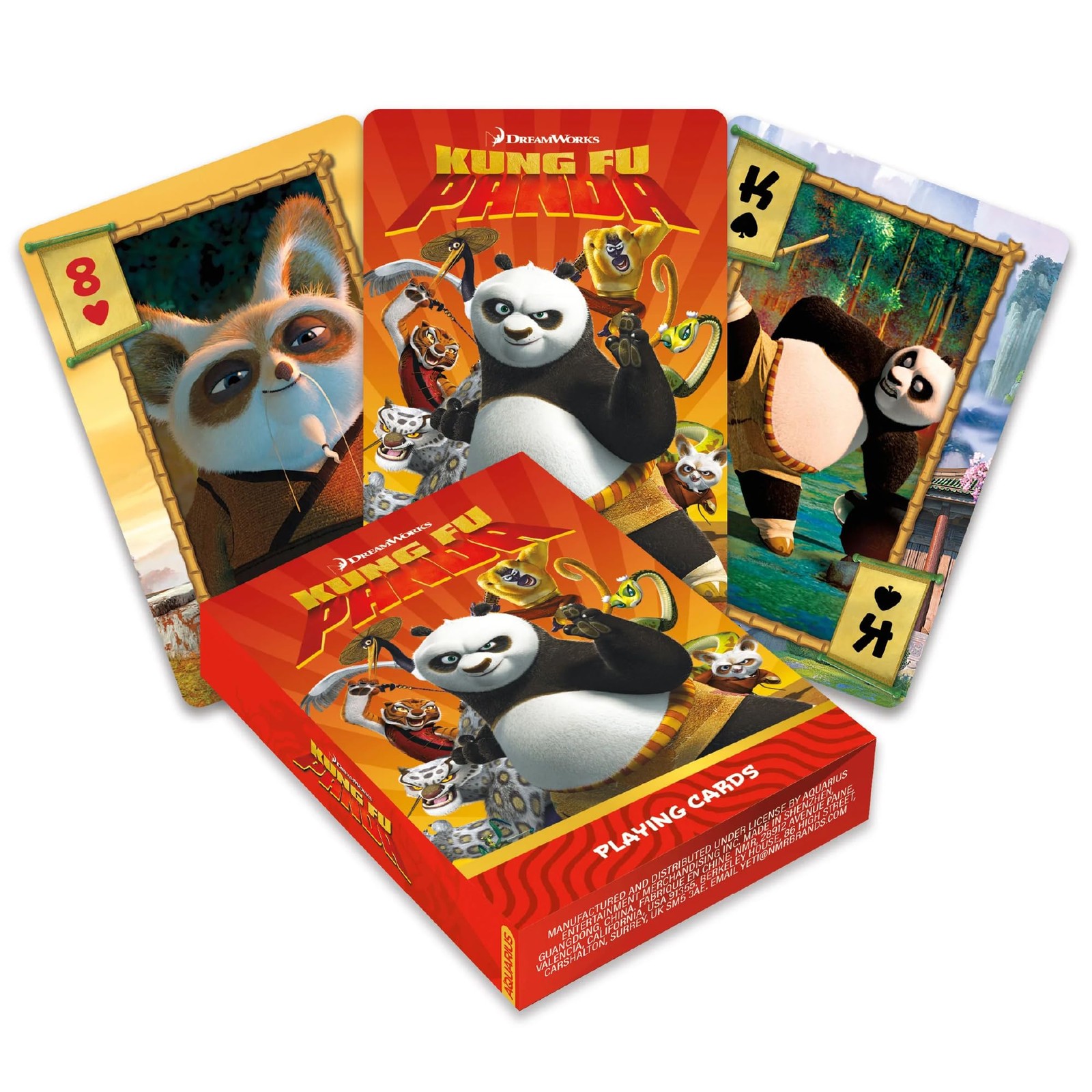 Kung Fu Panda Playing Cards