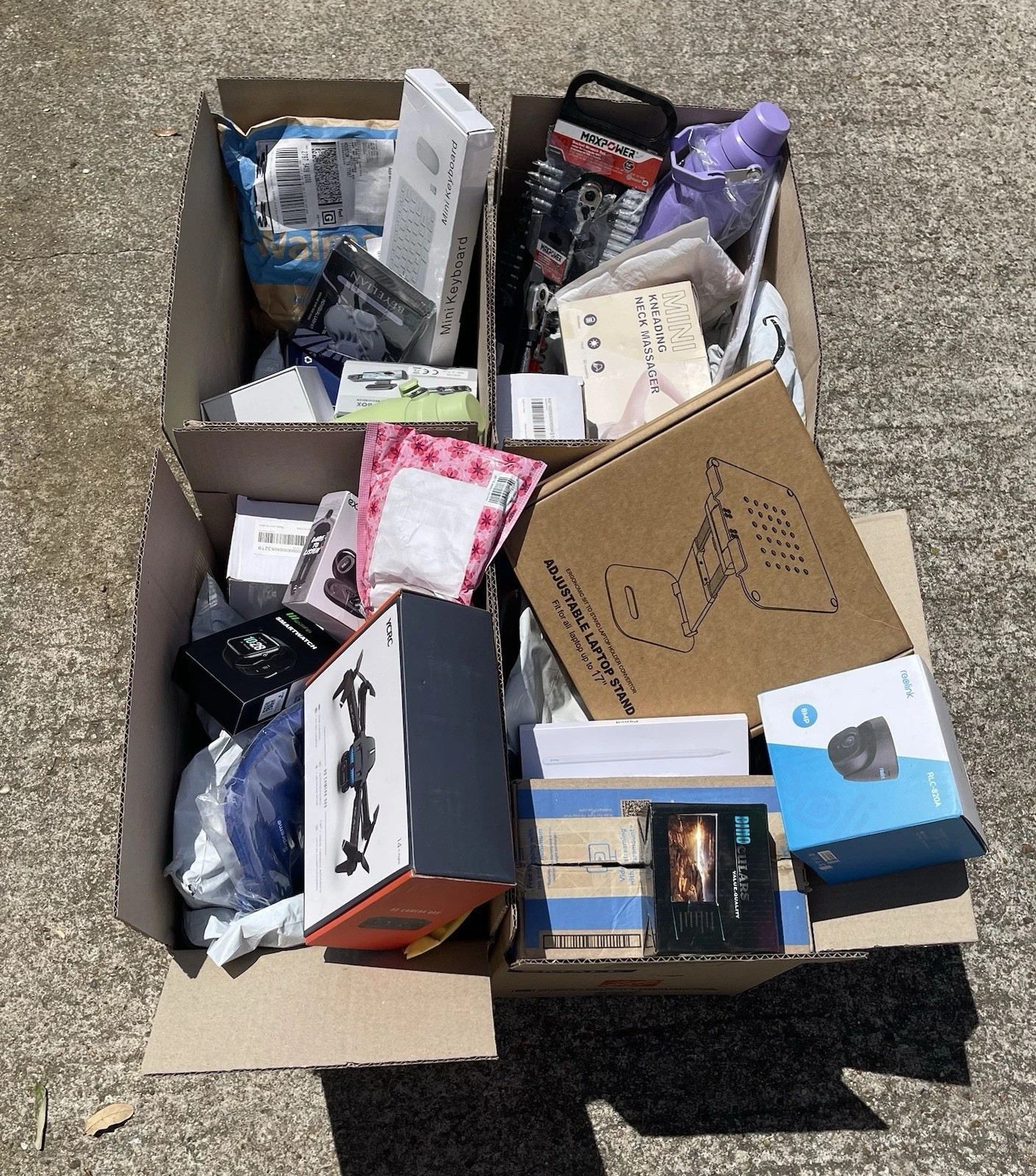 Amazon Box Huge Value Brand New Mixed Items Surprise Lot Fast Shipping