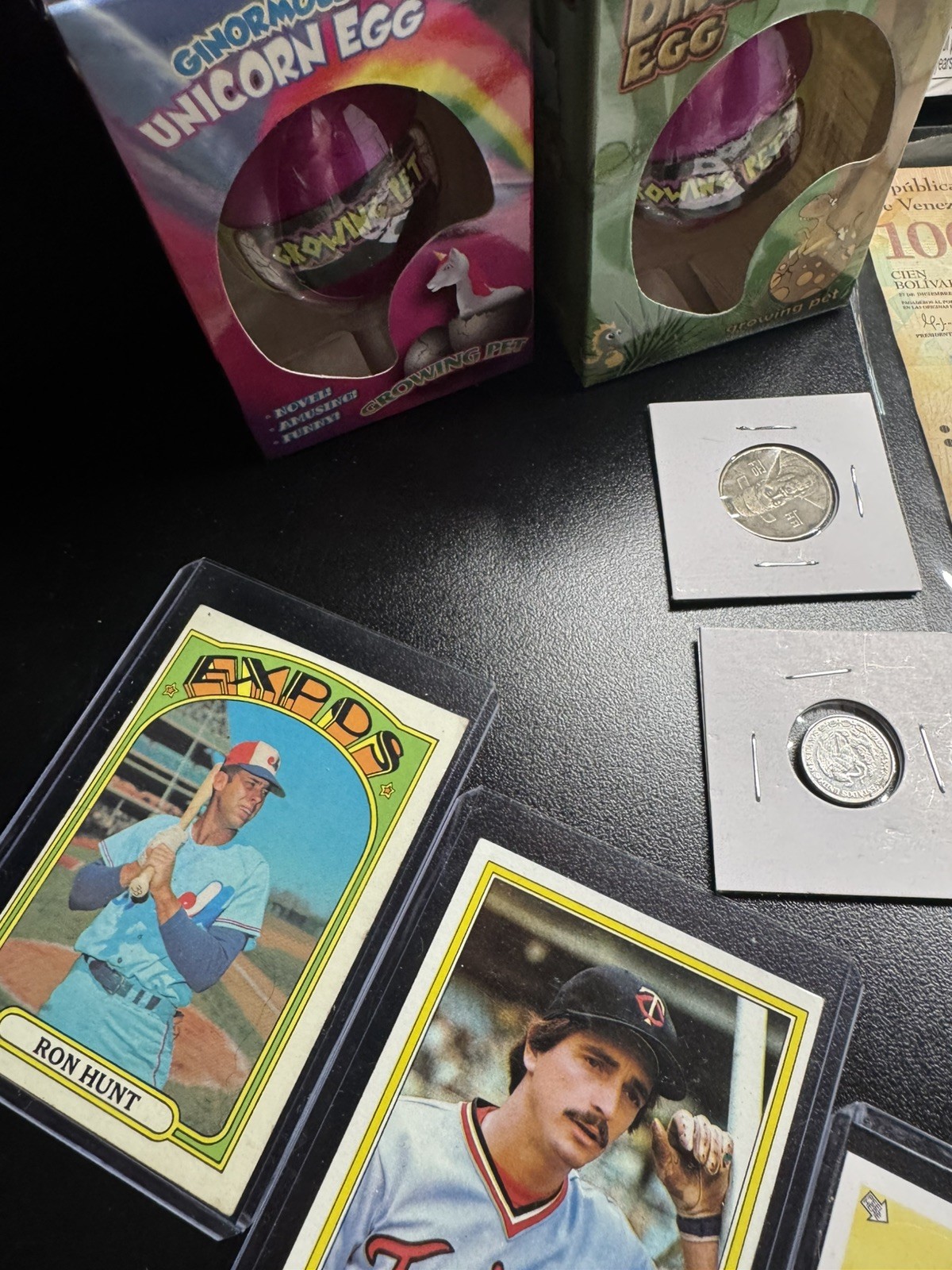 junk drawer lot Coins Cards
