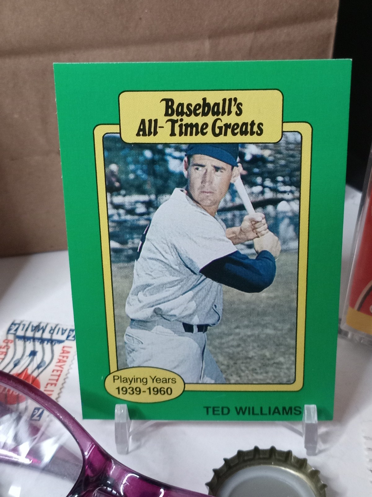 Cigar Box of NOT Junk Drawer Collectibles, Mickey Mantle, Misc, #C2