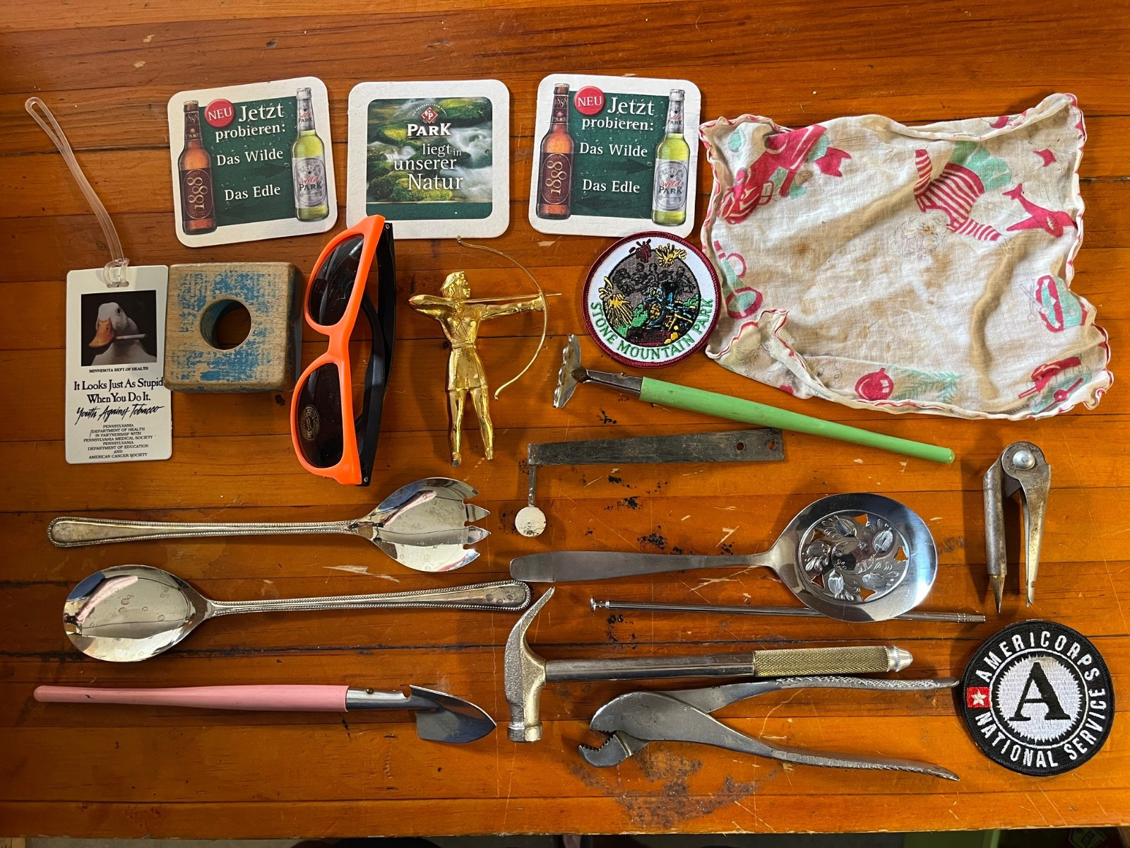 HUGE Vintage Antique Grandma & Grandpa’s JUNK DRAWER LOT Assorted Items 24 lbs.