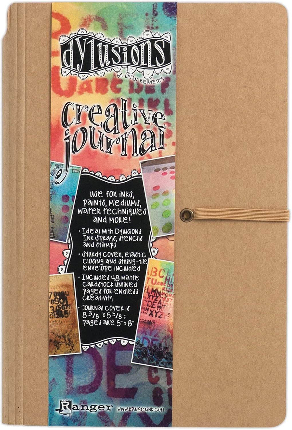 the Crafters Workshop Creative Journal Small (5X8), Zzzz-S, Multi-Colour