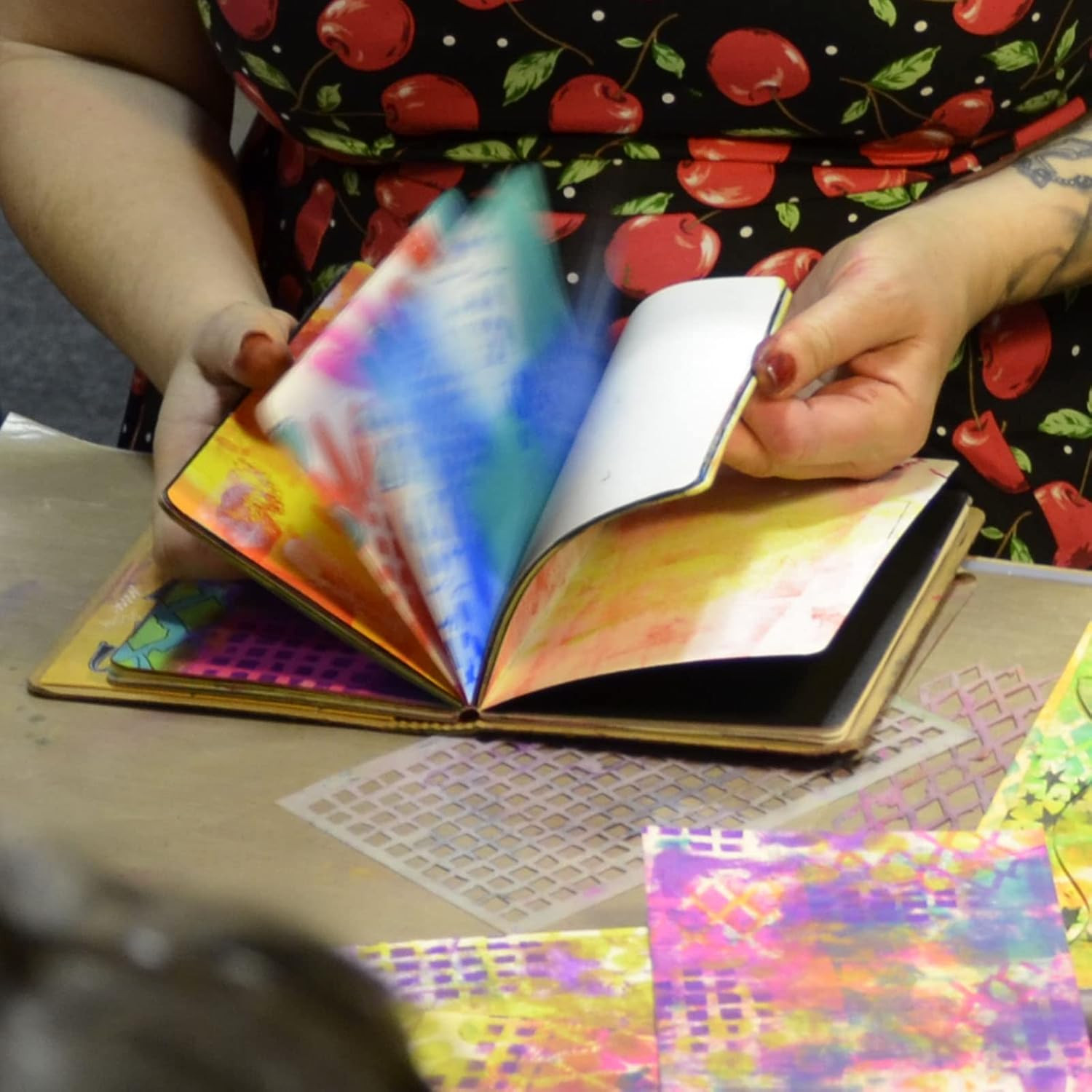 the Crafters Workshop Creative Journal Small (5X8), Zzzz-S, Multi-Colour