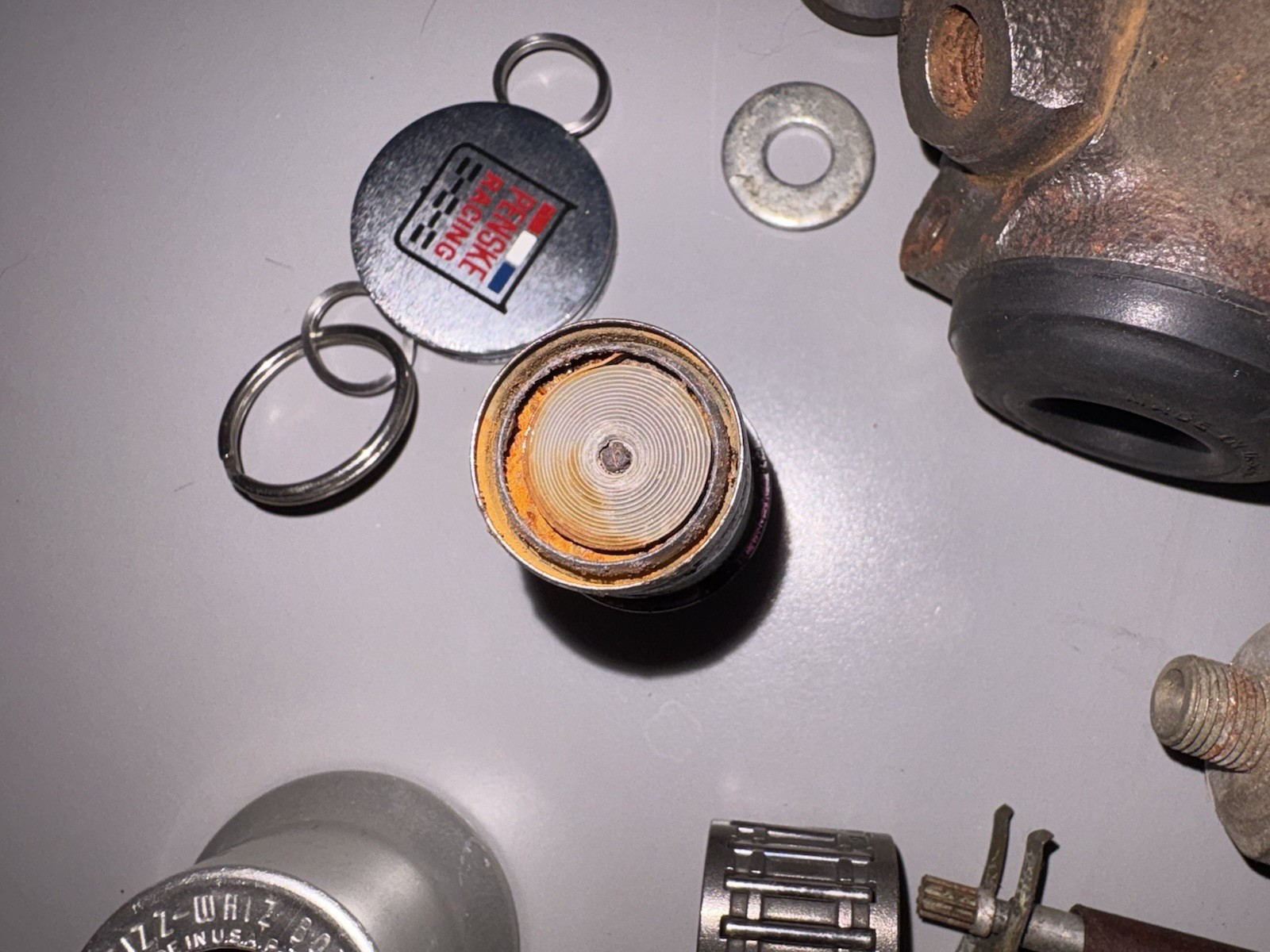 Vintage Mechanic’s Junk Drawer Lot – Garage Finds, Car Parts & Collectibles