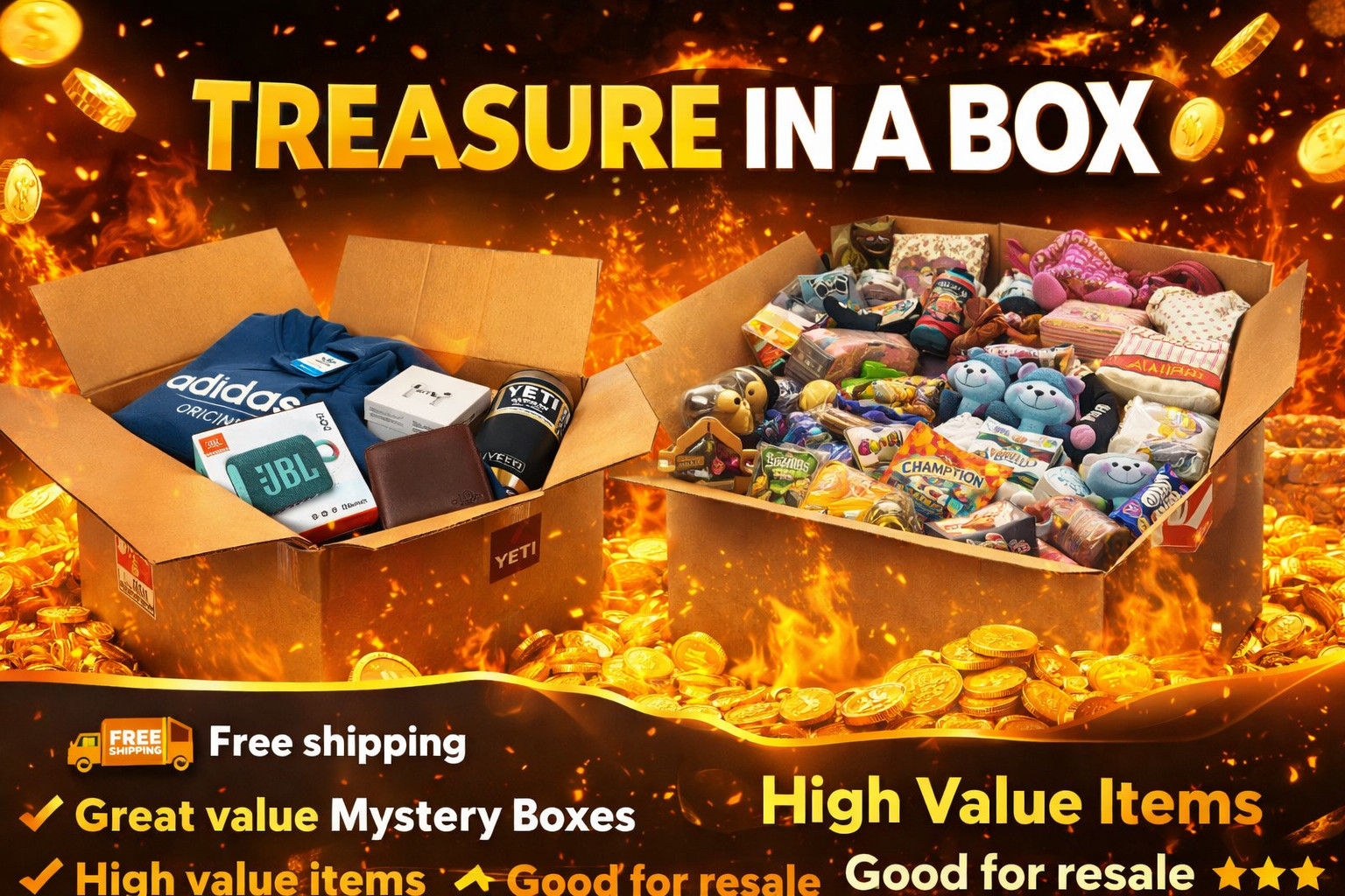 Walmart Bargain Adventure Bundle – Warehouse Overstock Treasures Inside