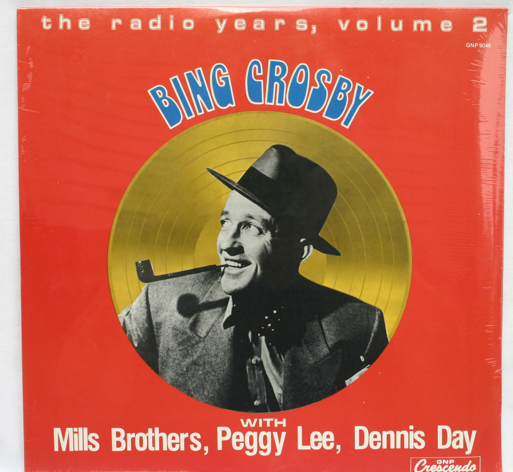 BING CROSBY THE RADIO YEARS, VOLUME 2 SEALED LP 1985