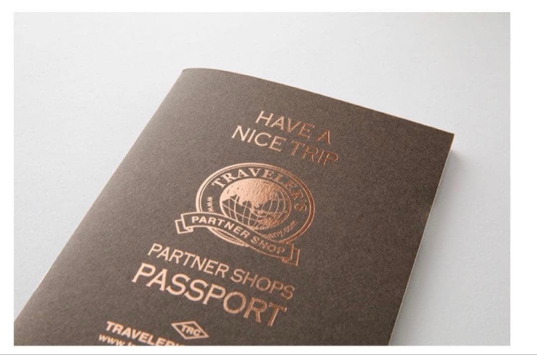[New and unopened] Traveler’s Note Partner Shops Passport