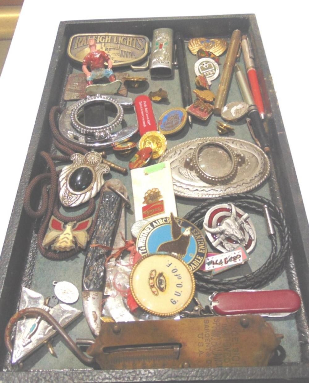 1 lb. “Junk Drawer” Lot for Treasure Seekers-coins, cards,smalls, #7TG