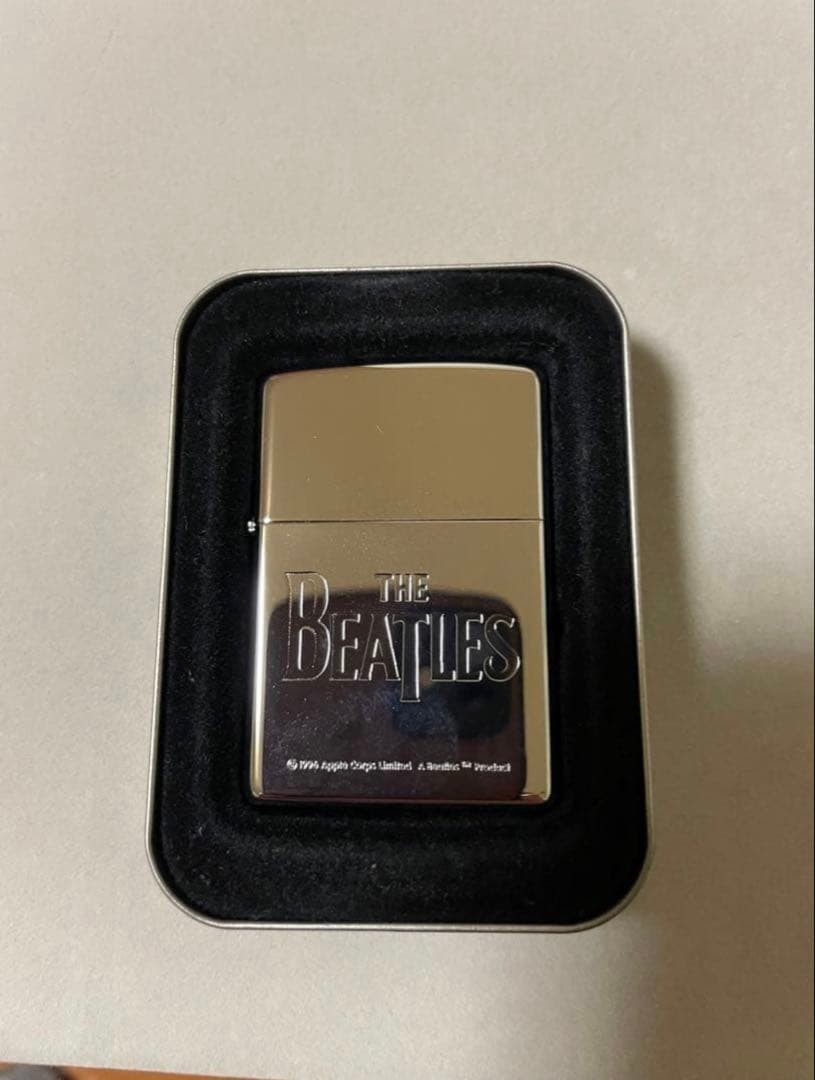 Zippo The Beatles Mirror Etched Rare Made in 1997 Unused