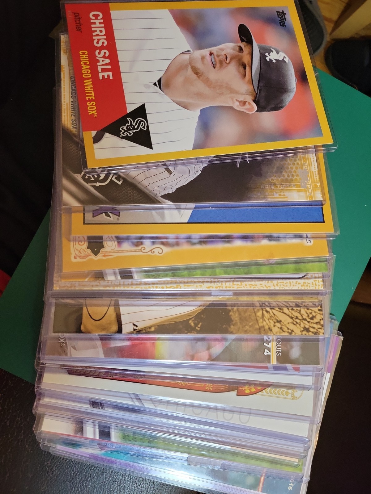 Chris Sale 5×7 And Box Topper Lot 25 Cards #ed /10, /49