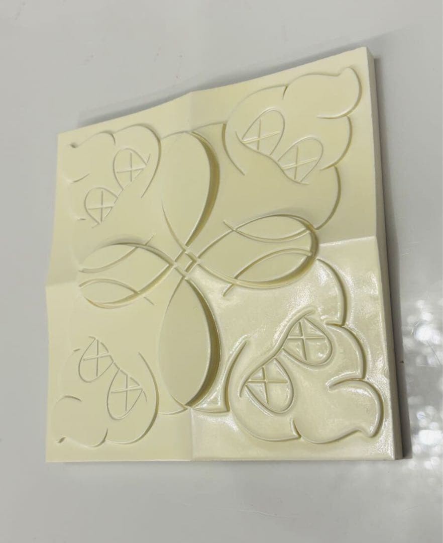 KAWS Tile Art Autographed NIGO VERDY FUTURA