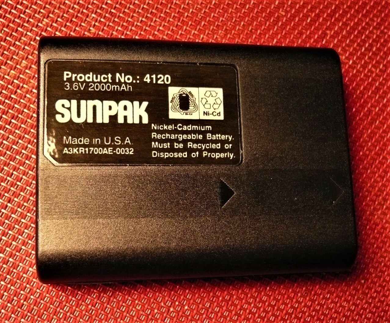 Battery RB-N20 rechargeable f/ Sharp Camcorders ( see description). NEW !