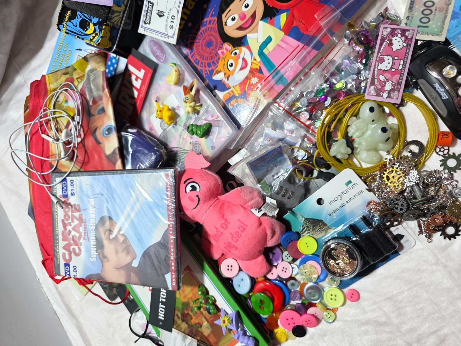 Junk Drawer Lot Estate Wholesale Flea Market Reseller Miscellaneous Arts Crafts