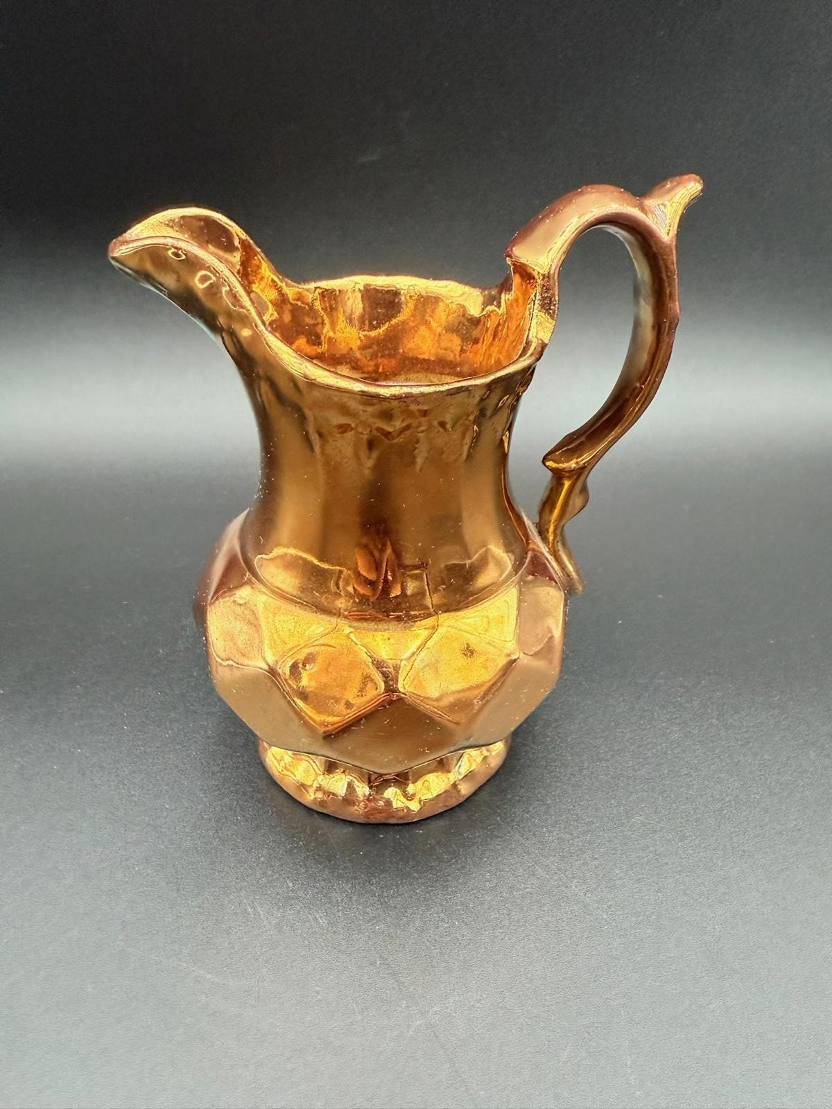Vintage Wade England Copper Painted Pitcher