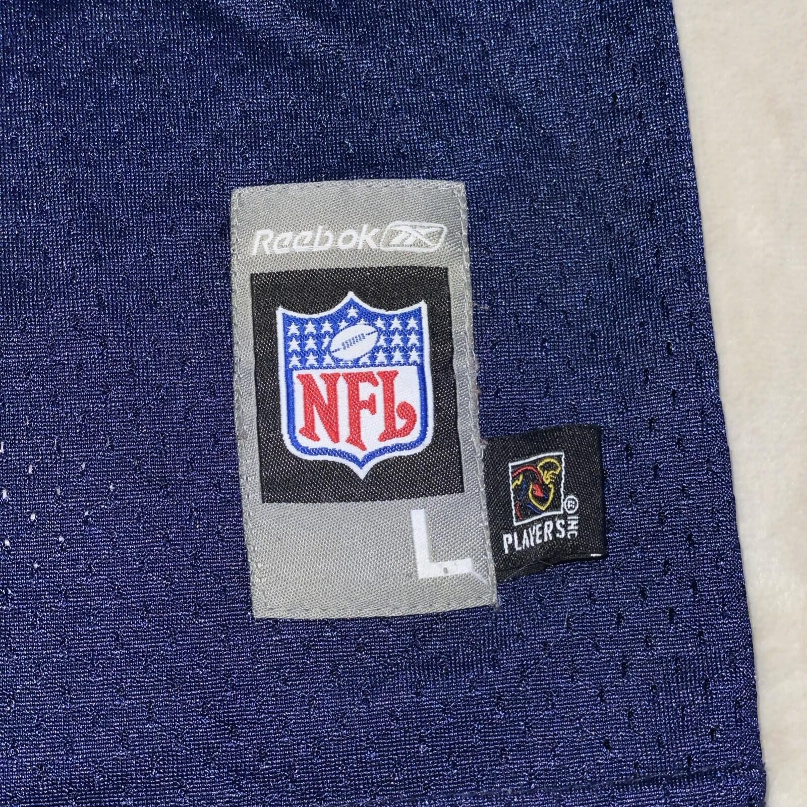 Reebok NFL New England Patriots Jersey Youth XL Blue Tom Brady #12 *FLAW*