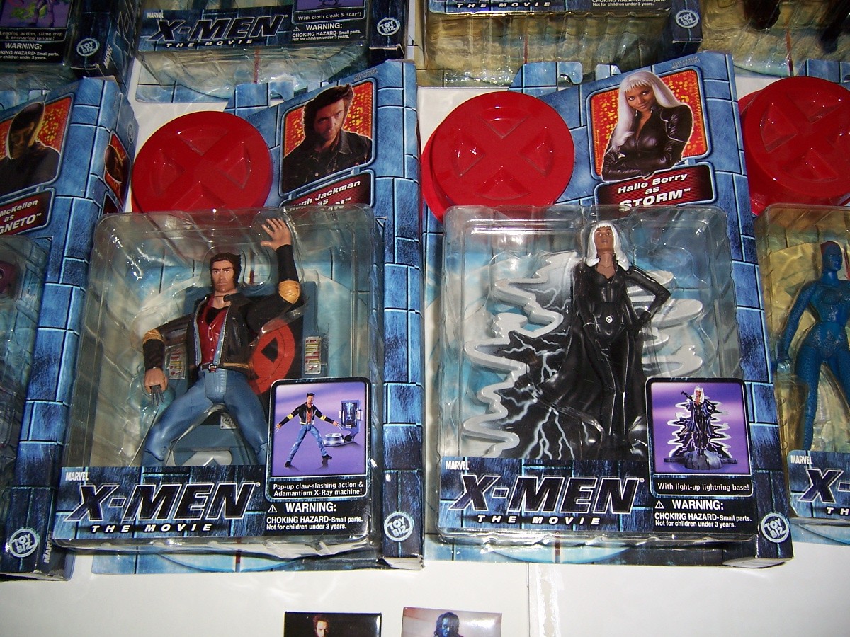 NEW X-MEN The Movie Figure Lot Set of 12 – One Owner Rogue Mystique Wolverine +