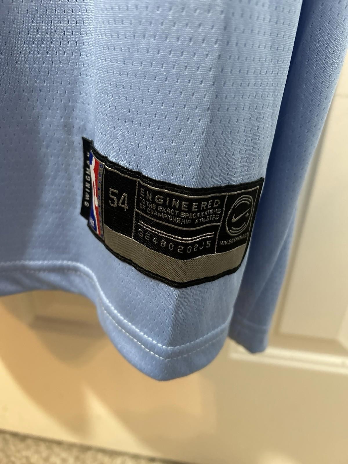 Nike Ja Morant Memphis Grizzlies Jersey Mens Size 54 Powder Blue New