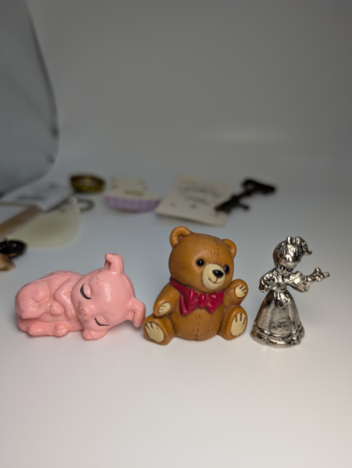 Junk Drawer Trinket Mixed Lot Vintage To Modern Odds and Ends Miniature Mini A