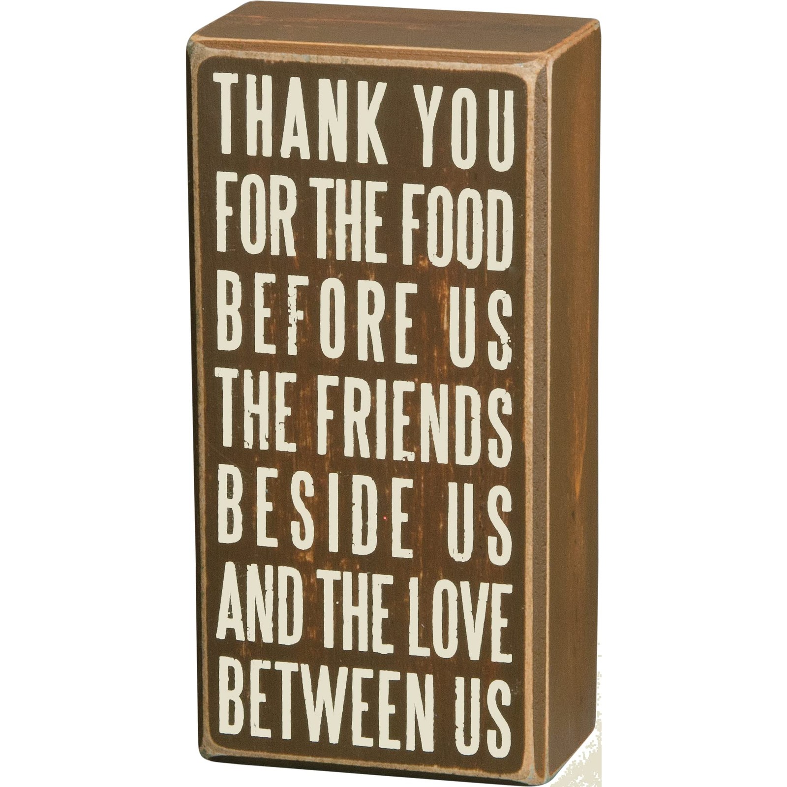 Primitives by Kathy Love Between Us D cor Sign Wood Multicolor Standard Natural