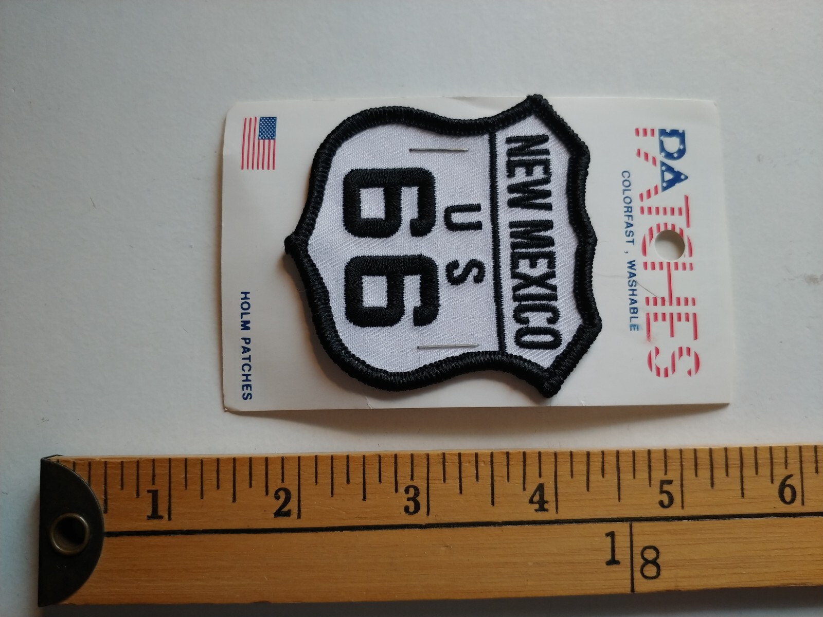 * 1 HOLM ROUTE 66 USA BIKER RIDER NEW MEXICO STATE TRAVEL SOUVENIR PATCH CREST *