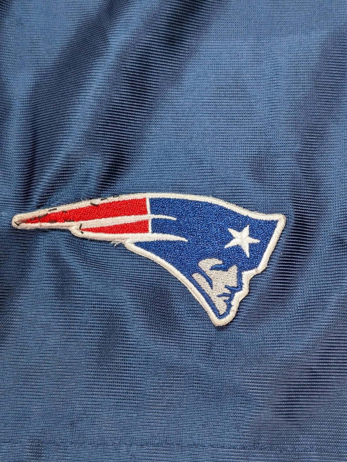 NFL New England Patriots Blue Shorts Mens XL Drawstring NFL Football Mesh