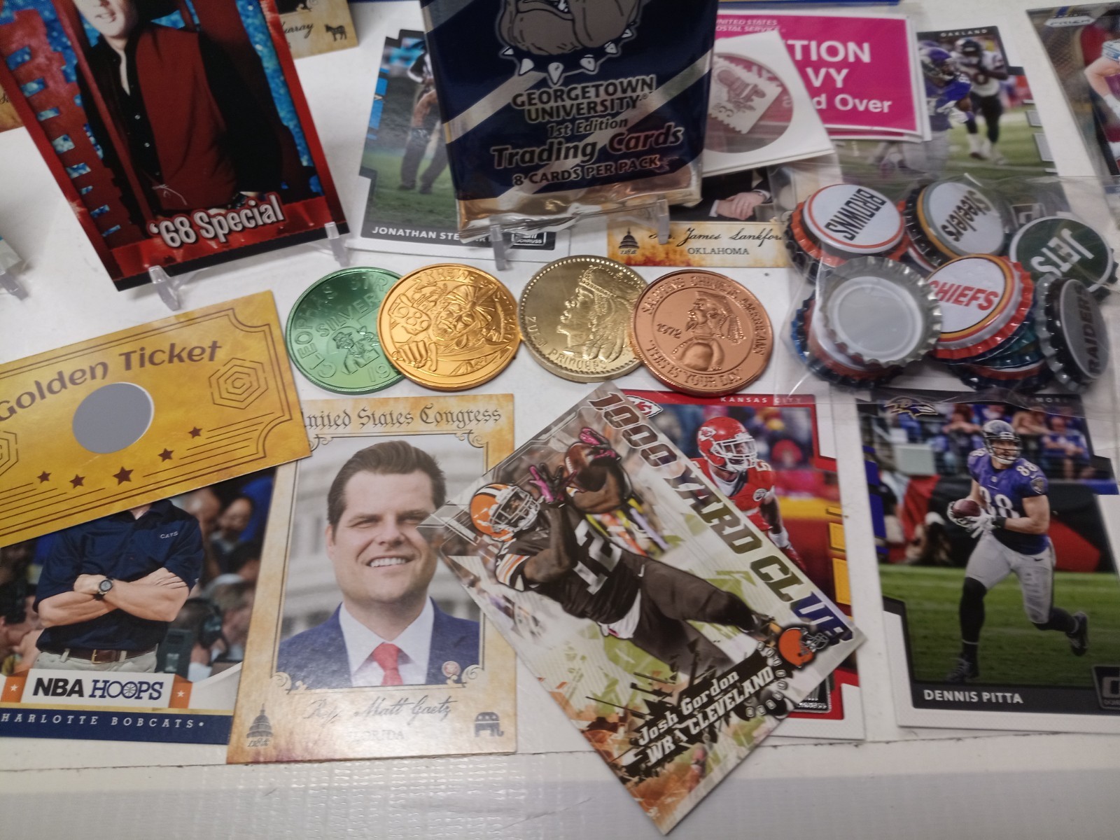 Large Junk Drawer Lot Mixed Collectibles, Coins, Cards & Misc Collectibles, #JD
