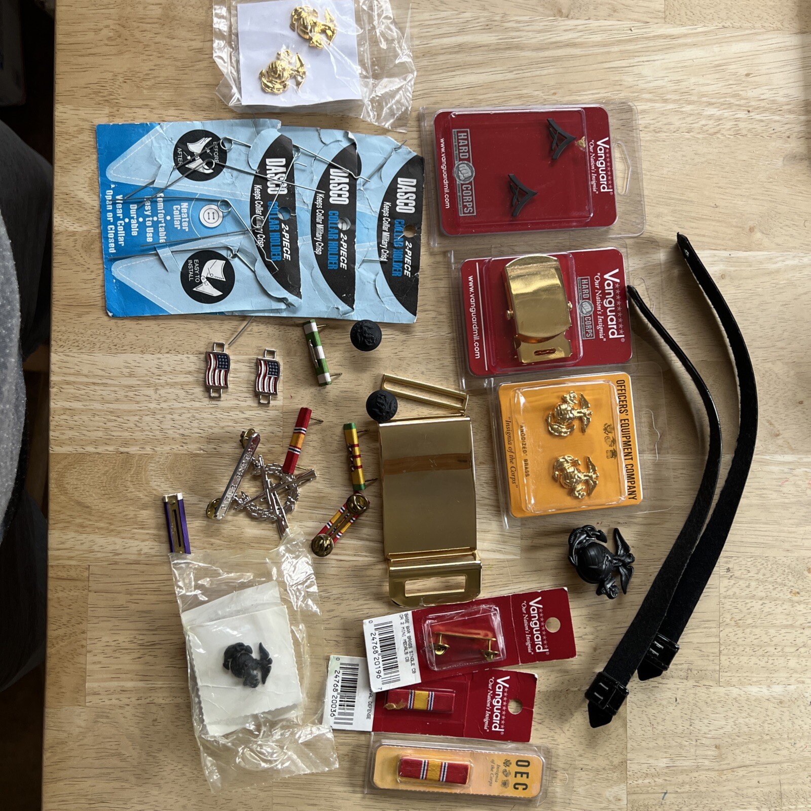 Vintage and modern assorted military items. Mostly New See description for more