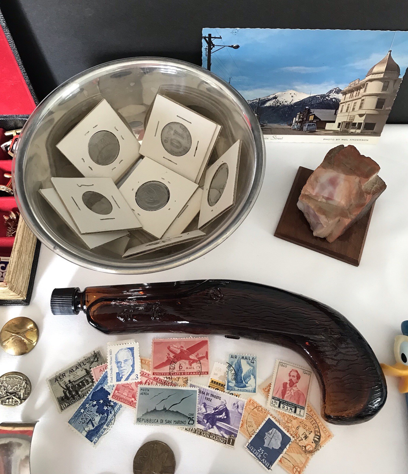 VTG/Antique Estate/Auction ~ Coins/Sterling/Knives/Jewelry/Lighters/Stamps 150+