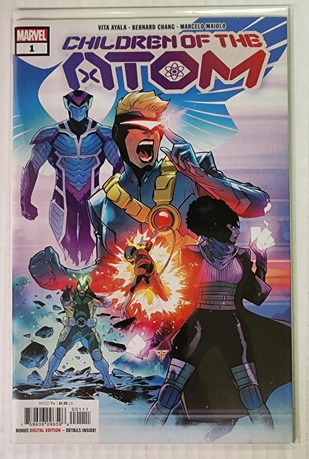 Children Of The Atom Marvel Comics #1 2 3 Cover A NM 2021 X-Men lot of 3