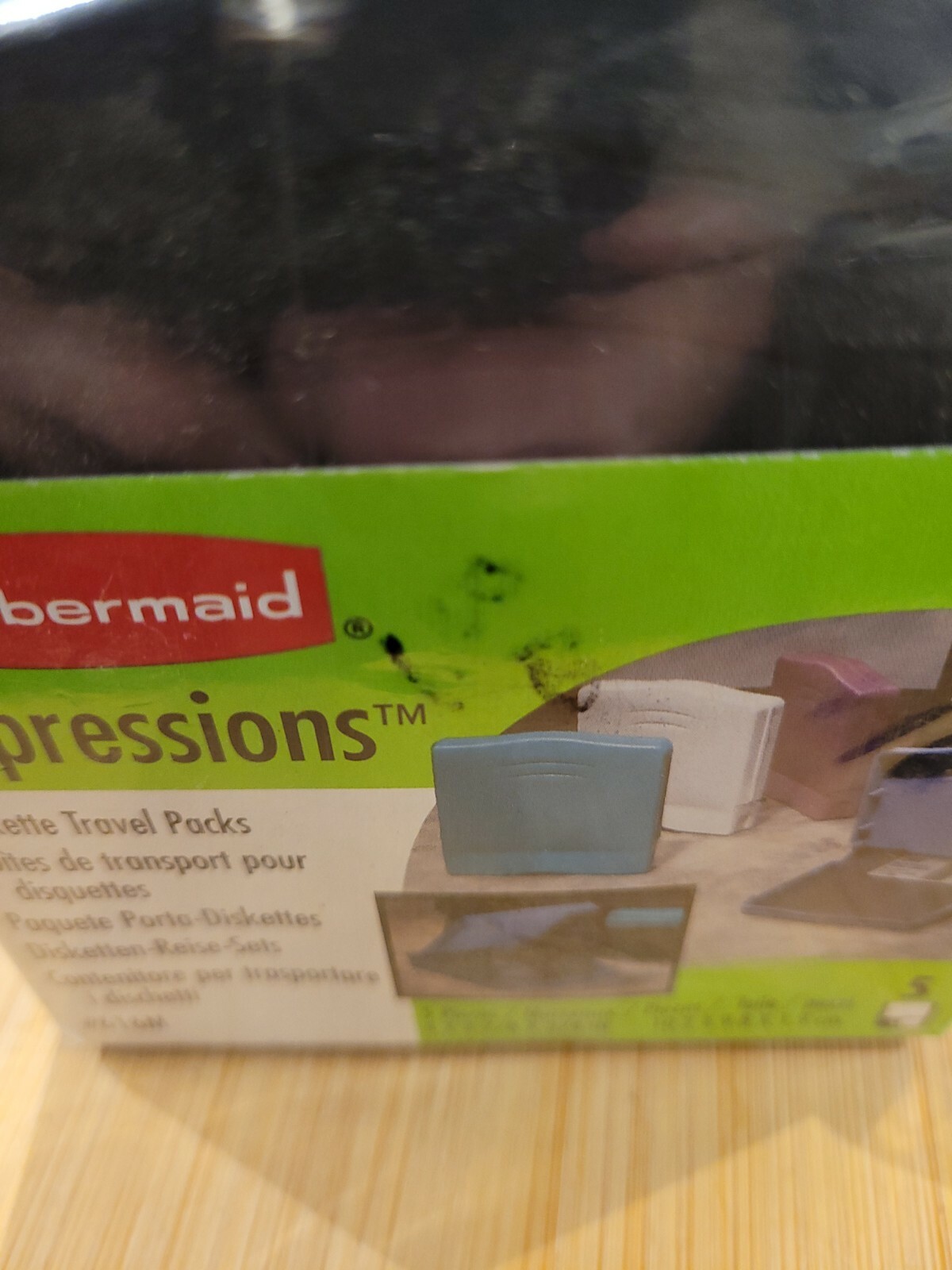 5-Pack Rubbermaid Expressions Diskette Travel Packs for 3.5” Diskettes #616m DS1