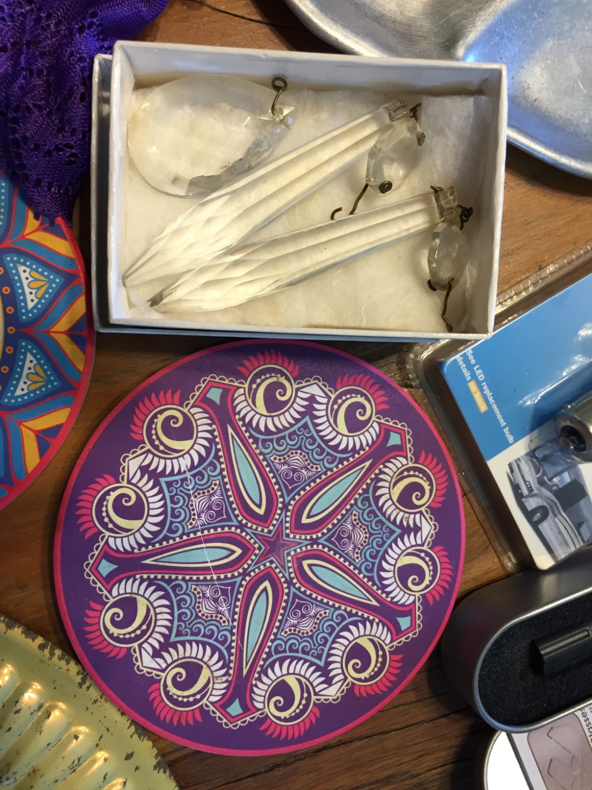 Junk Drawer Lot 35 Items,Brass,Trinket,Electronics,Knife,Bottle,Furby,Compass,J3