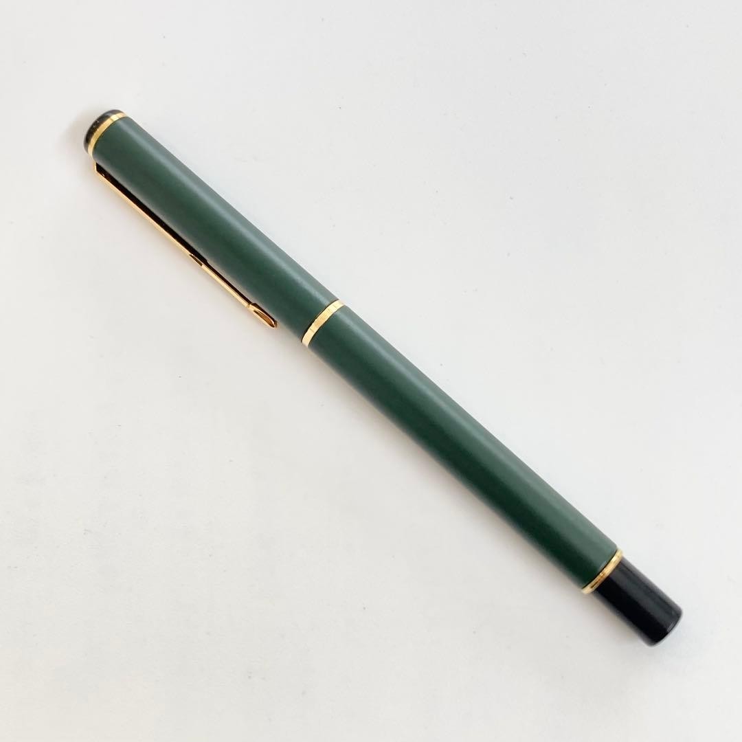 1990s◆Parker Rialto Luxury Ballpoint Pen PARKER Made in England Green