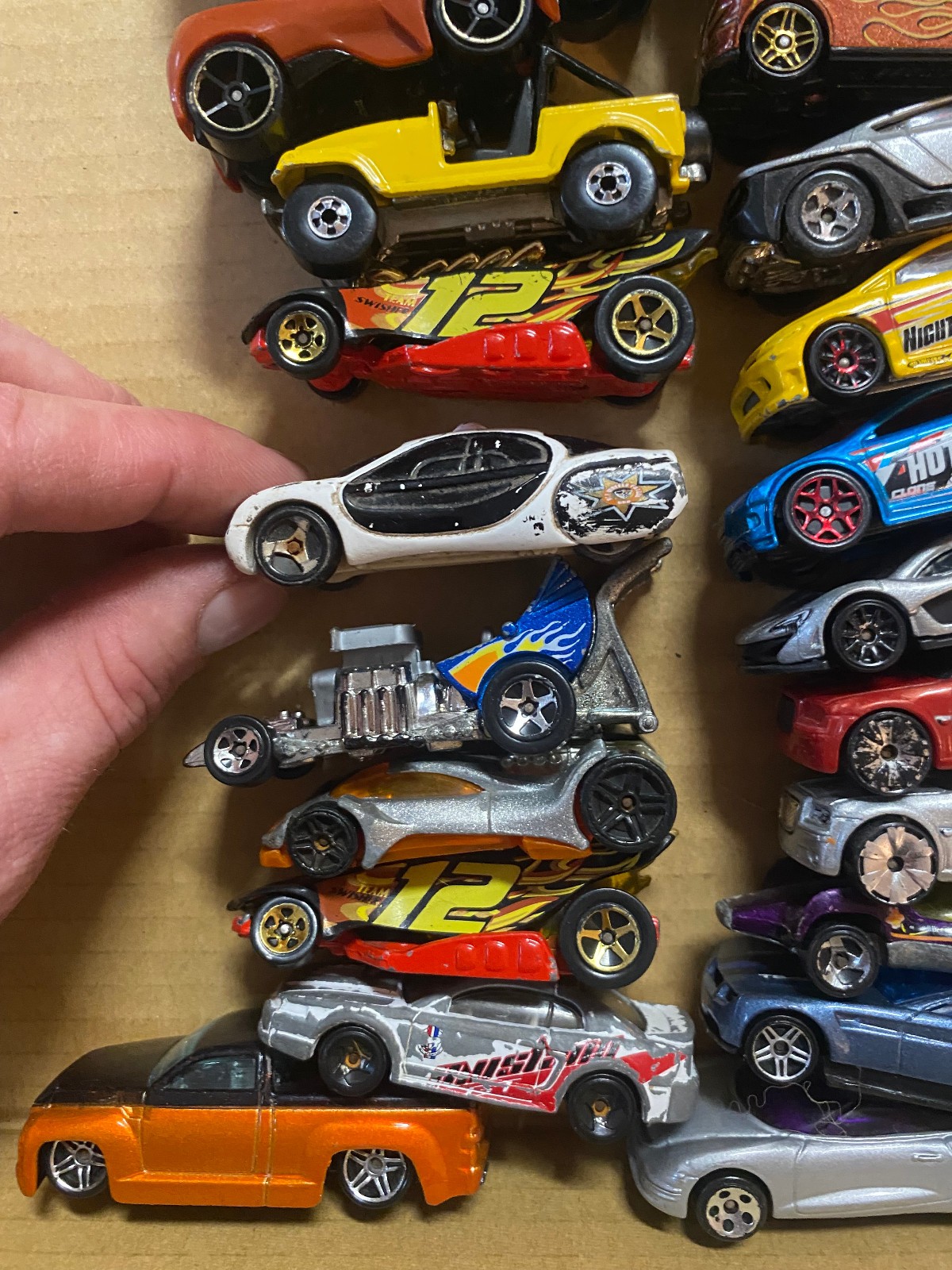 Huge Hot Wheels Toy Car Truck Some Vintage Collection Lot of 74 Vehicles Cars