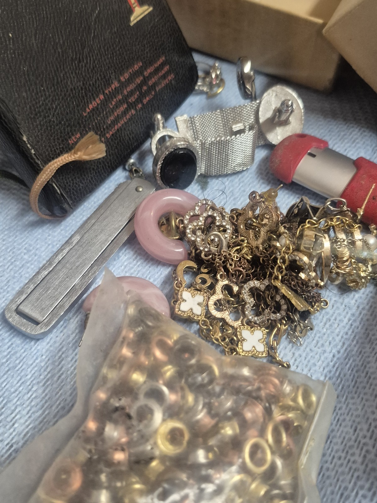Huge Vintage Junk Drawer Lot Collectibles Box Resellers Bulk Wholesale Treasures