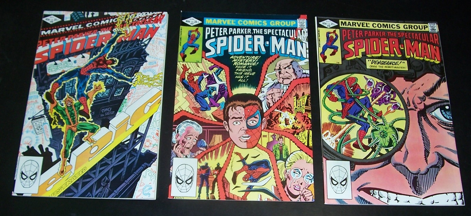 Lot/13 66-68,70-72,74,75,79,80,87-89 Black Cat PETER PARKER Spectcular SpiderMan