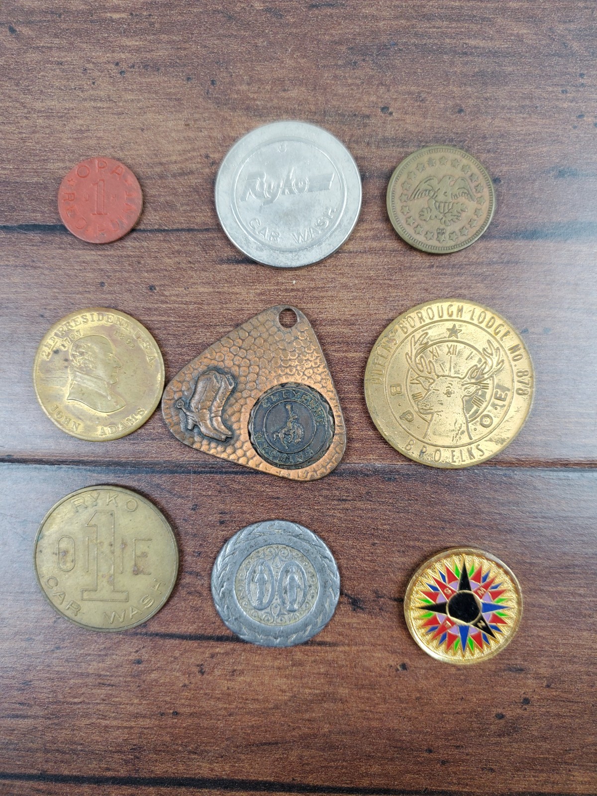 Vtg Tokens Coins Medallions Lot George Washington Missouri D.C. Philadelphia