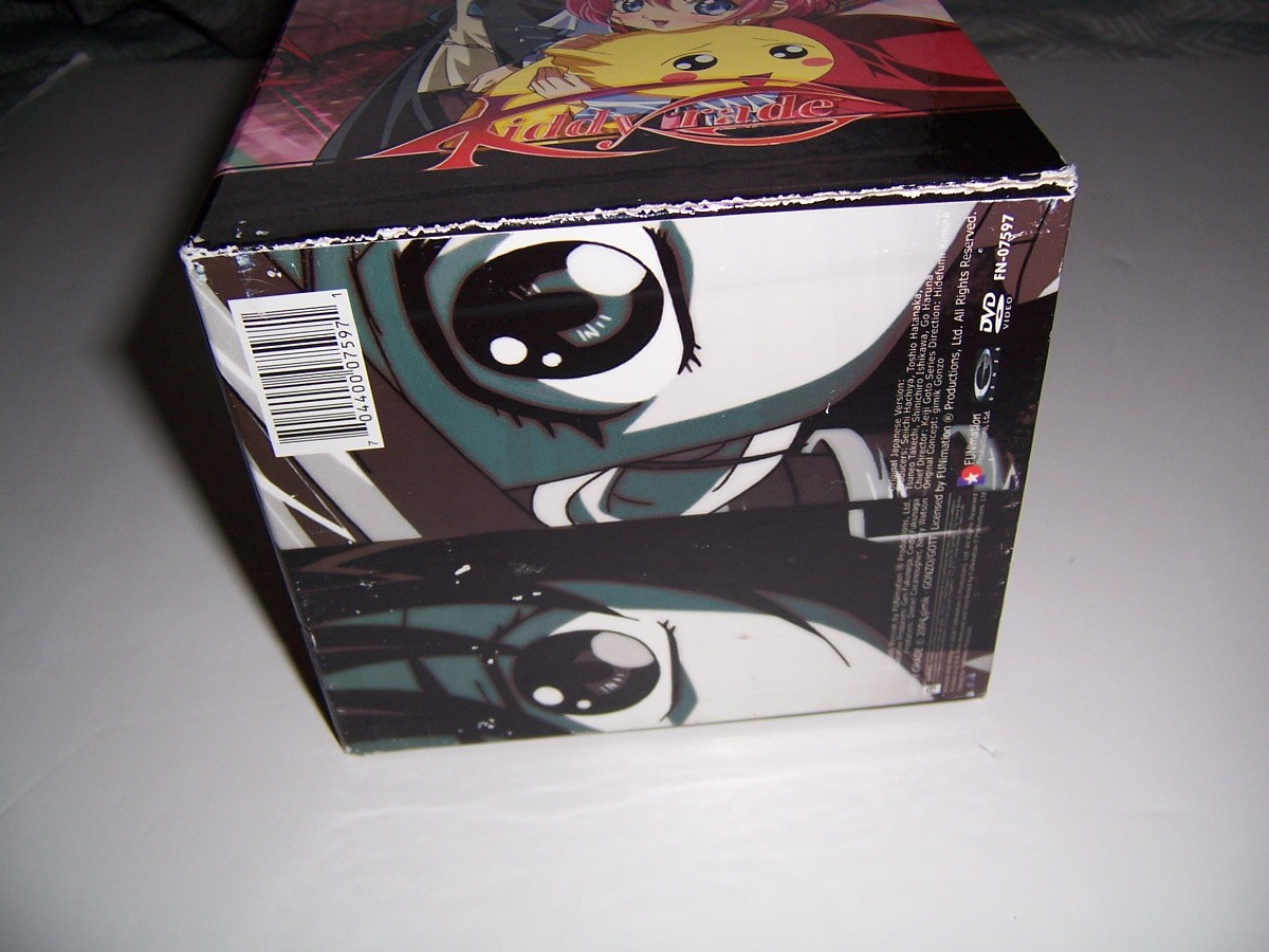 Kiddy Krade Complete Anime Series DVD Box Set 1 2 3 4 5 6 7 8 – Used Large Box