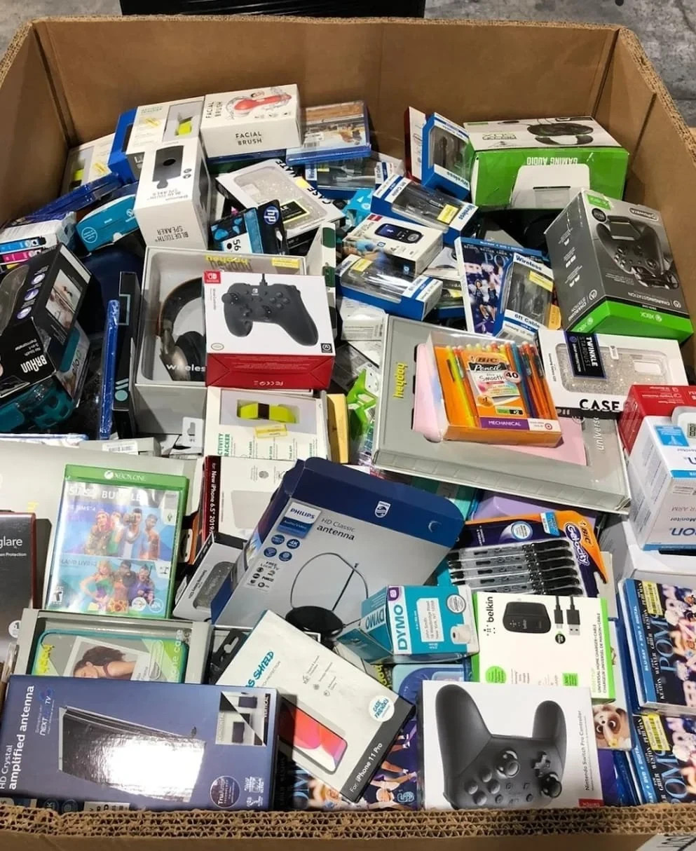 BRAND NEW Mixed Inventory Lot: TARGET & AMAZON High Value Bulk Reseller Crate