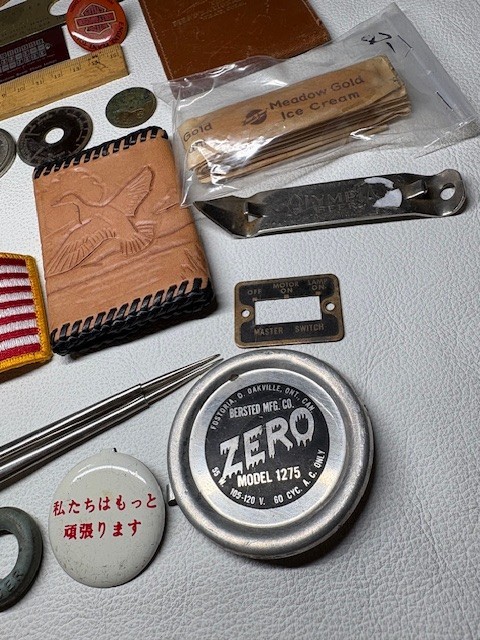 Junk Drawer Lot #2 Estate Sale Finds Bottle Wallets Tokens Vintage