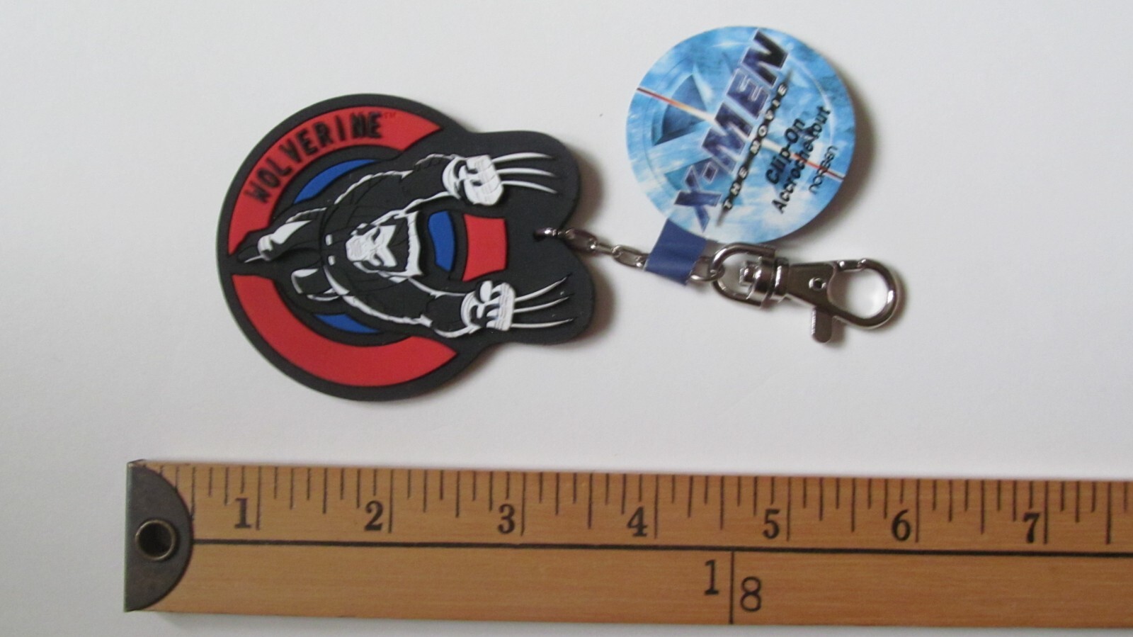 4 millenium KEYCHAIN CLIPS MARVEL COMICS XMEN X-MEN WOLVERINE STORM CYCLOPS