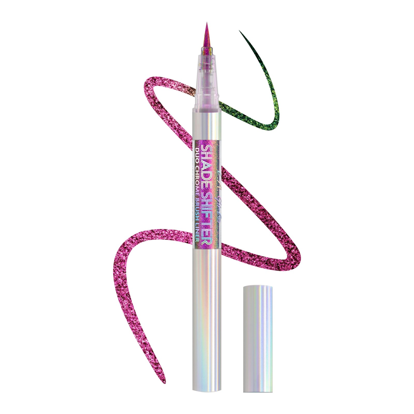 L.A. Girl Shade Shifter Duo Chrome Brush Liner Aurora GES254 Shimmer