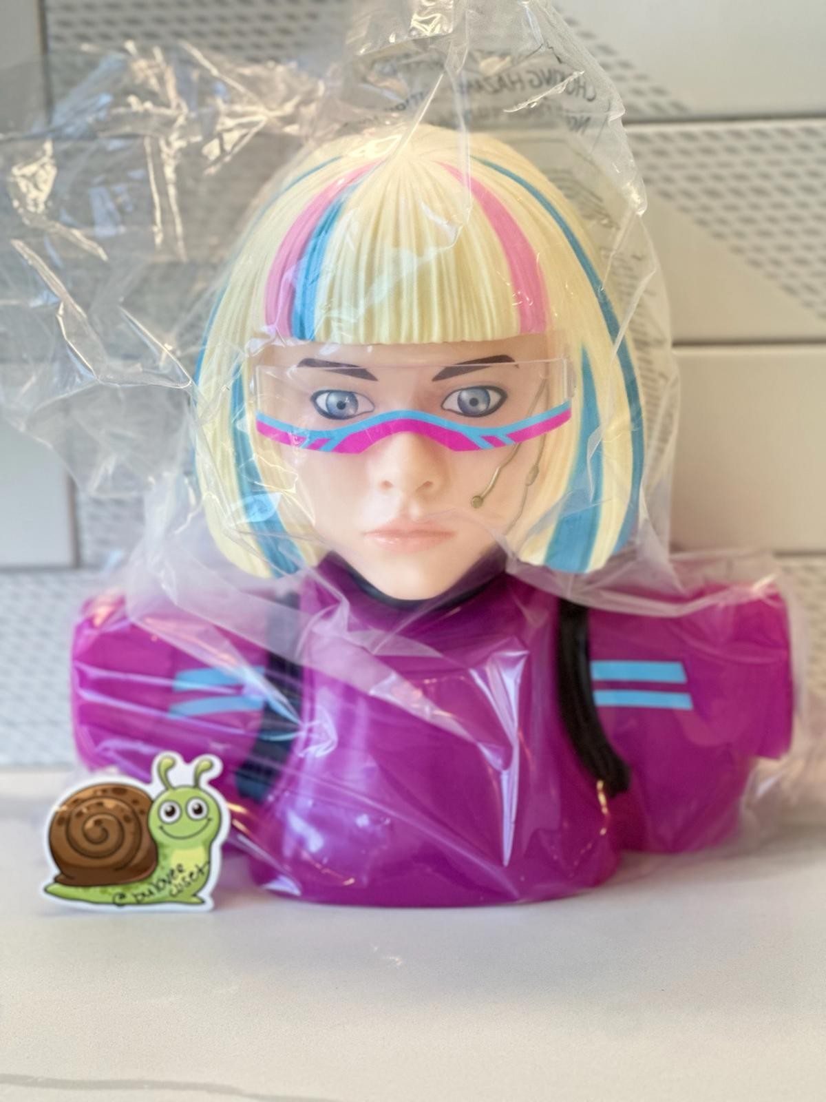 NEW Megan 2.0 Movie Popcorn Head Bucket (Cinemark Exclusive)