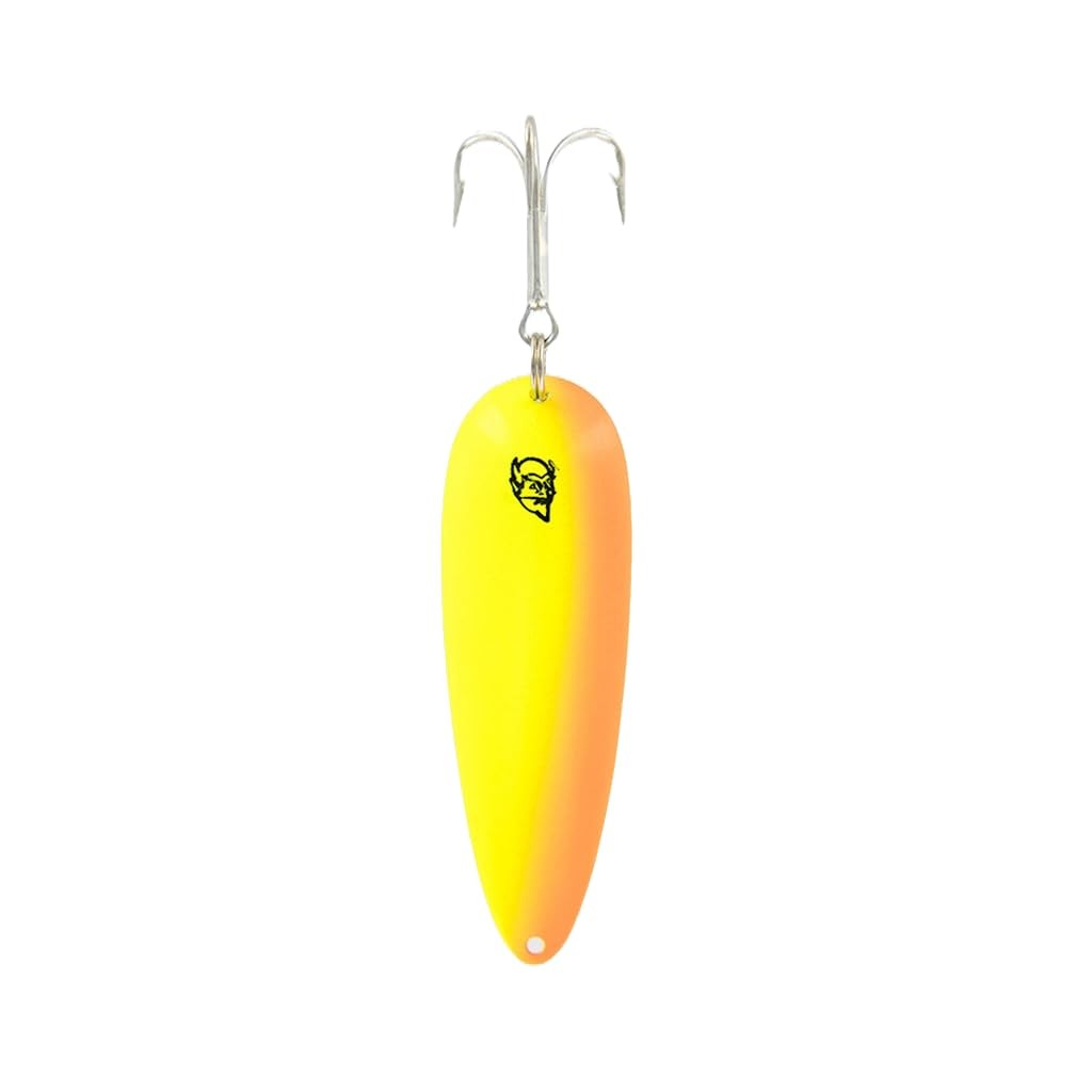Dardevle Skeeter 2/32 oz Chartreuse Orange Fishing Lure 15/16″ x 3/8″