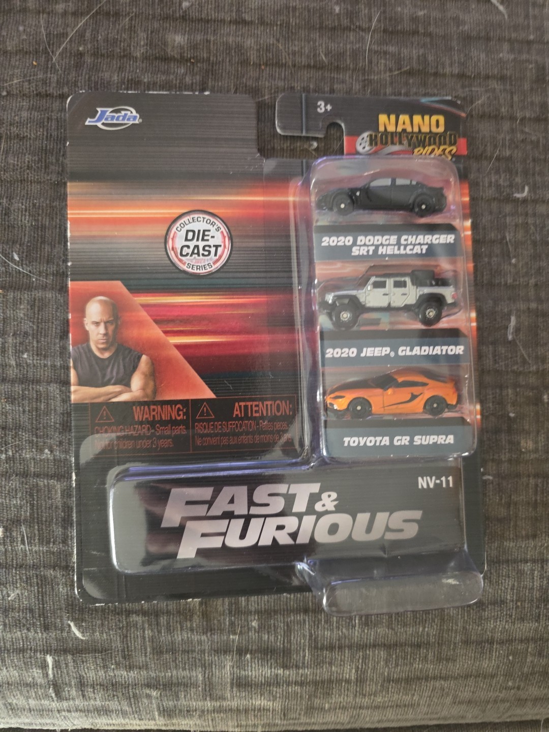 Nano Hollywood Rides Fast & Furious F9 Collector’s Series 3 Pack Jada Toys