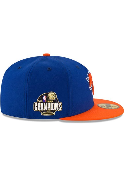New York Knicks 2026 NBA Finals Champions 59FIFTY Fitted Hat Size 7 3/4 IN HAND