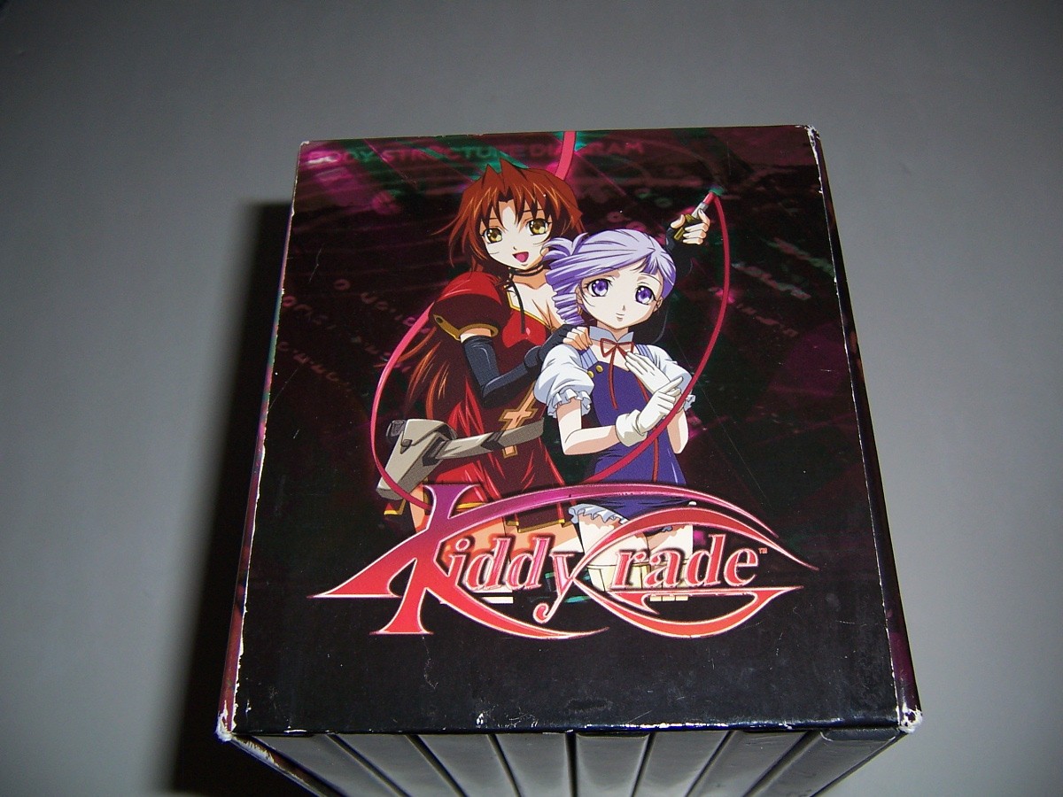 Kiddy Krade Complete Anime Series DVD Box Set 1 2 3 4 5 6 7 8 – Used Large Box