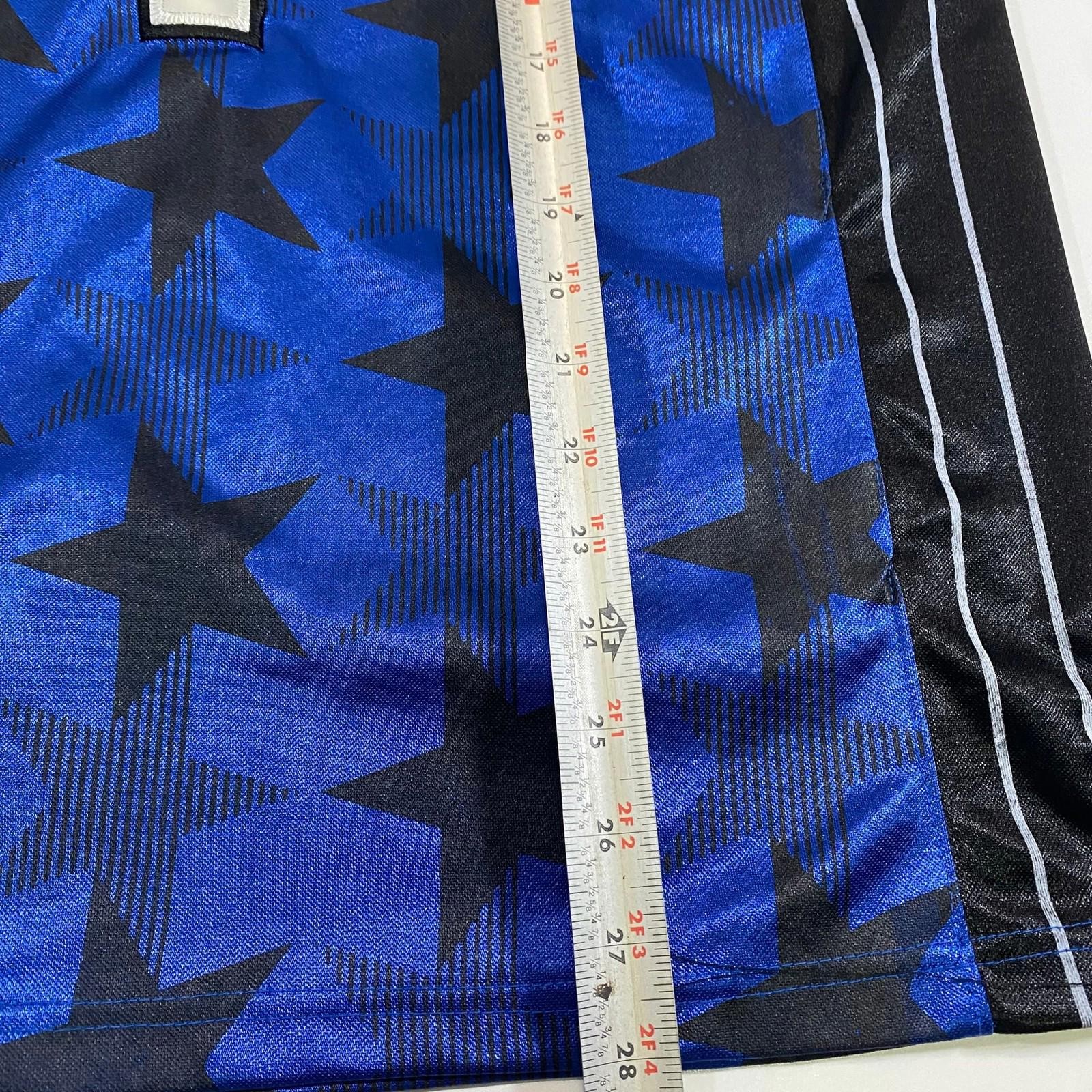 Reebok Tracy McGrady T-Mac Orlando Magic Sewn Blue Stars Jersey Men’s Small