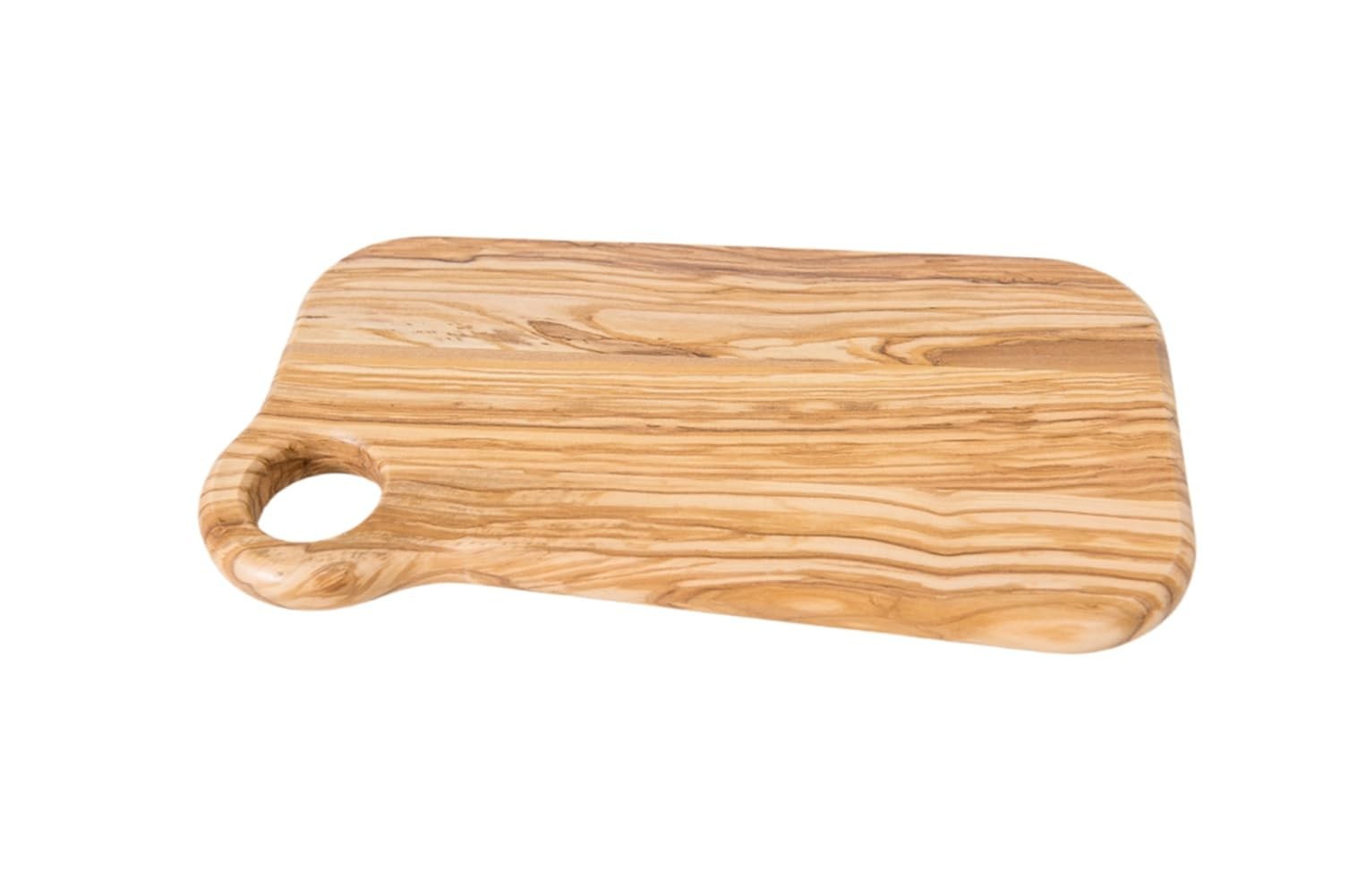 Lipper Olive Wood Cutting Board 11.8″ x 6.3″ Serving Board