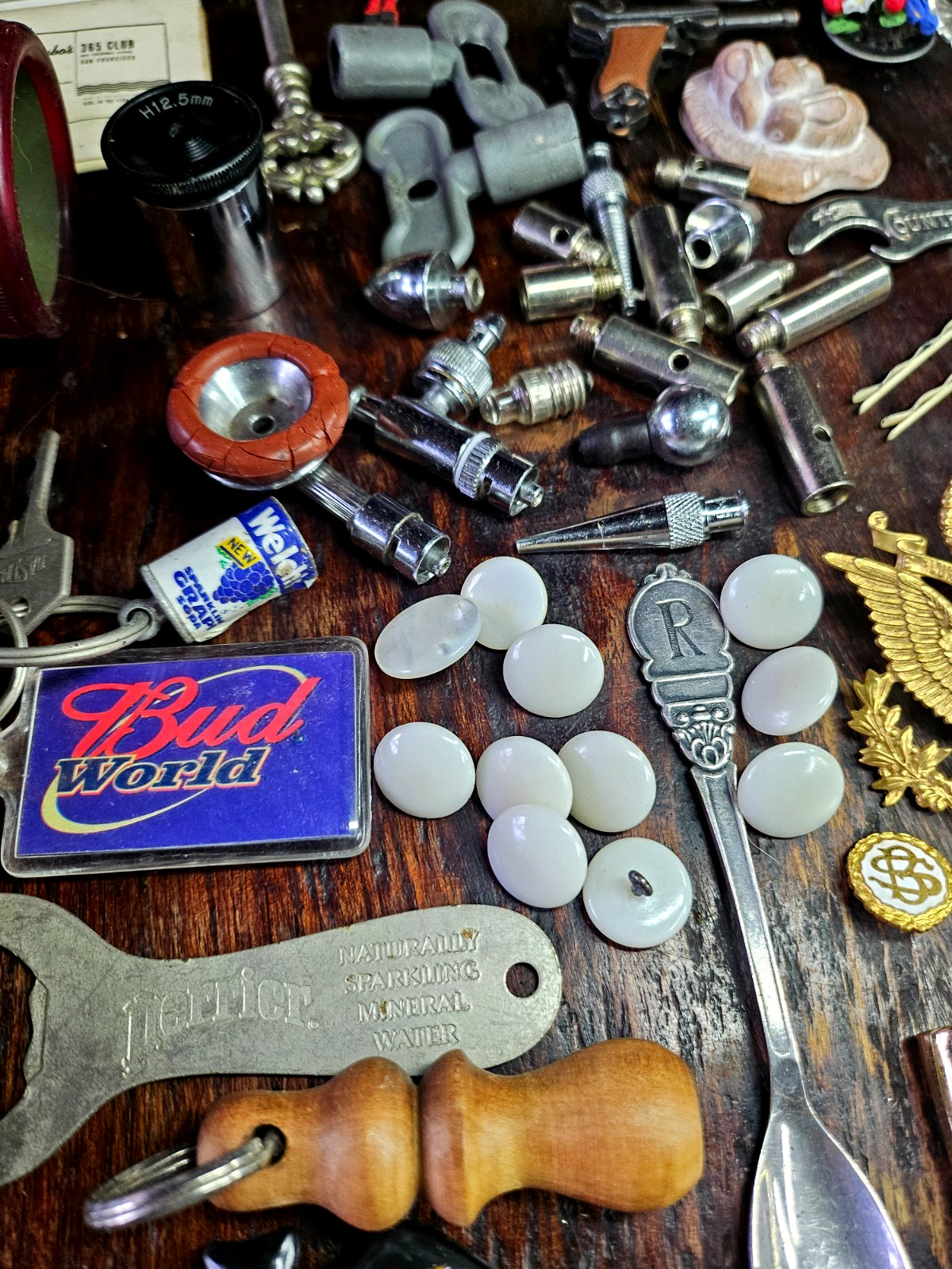 PREMIUM JUNK DRAWER Lot Trinket Smalls Vintage Knick Knacks Resale Tchotchkes