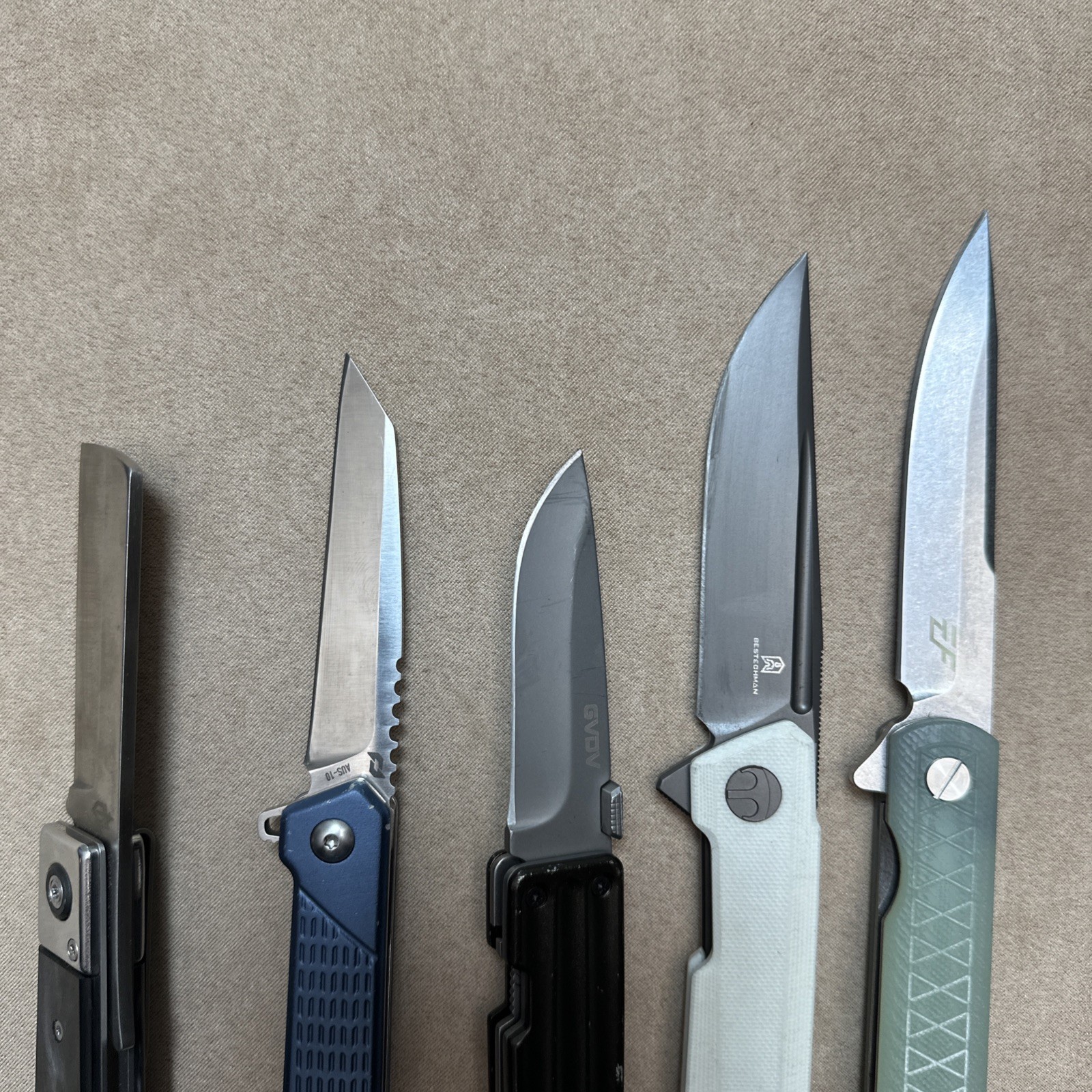 5 Items, Pocket Knife Collection, Lot